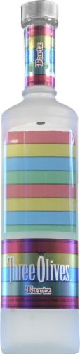 Three Olives Tartz Vodka Perspective: front