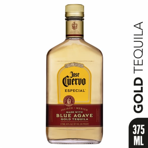 Jose Cuervo Especial® Gold Tequila Flask Perspective: front