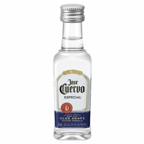 Jose Cuervo Especial Blue Agave Silver Tequila Perspective: front