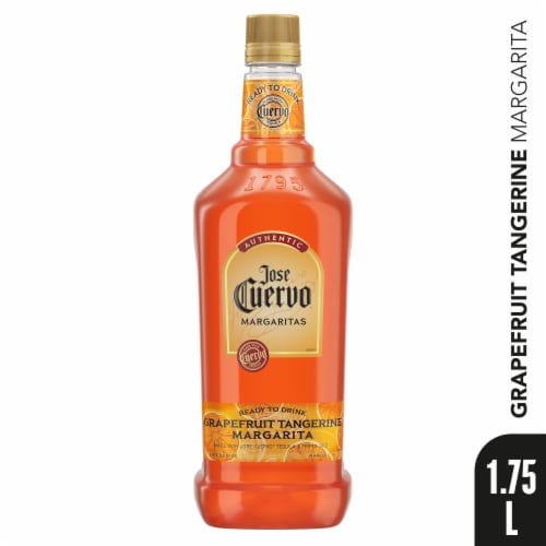 Jose Cuervo® Grapefruit Tangerine Authentic Ready to Drink Margarita Perspective: front