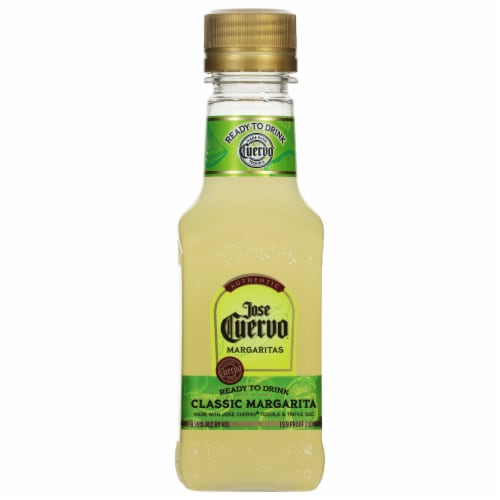 Jose Cuervo Authentic Lime Margarita Ready to Drink Cocktail Perspective: front