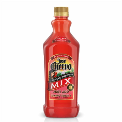 Jose Cuervo Strawberry Lime Margarita Mix Perspective: front