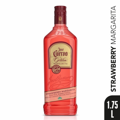 Jose Cuervo® Golden Margarita® Strawberry Prepared Cocktails Ready To Serve Perspective: front