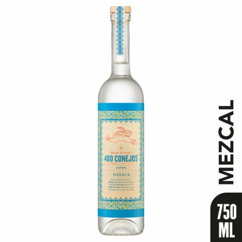400 Conejos® Espadín Mezcal Joven Perspective: front