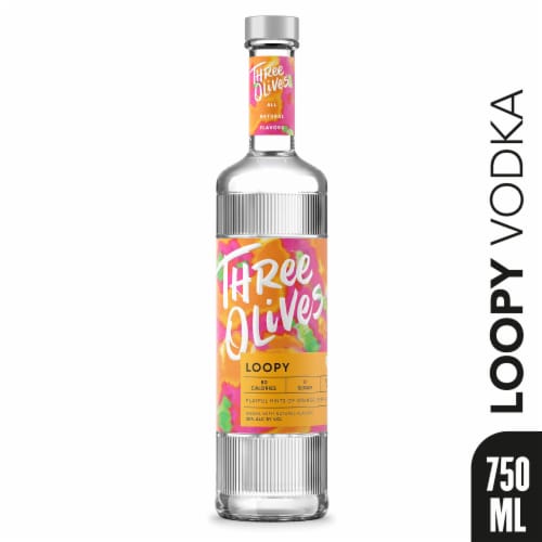 Three Olives® Loopy Vodka Perspective: front