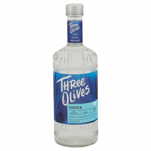 Three Olives Vodka Perspective: front