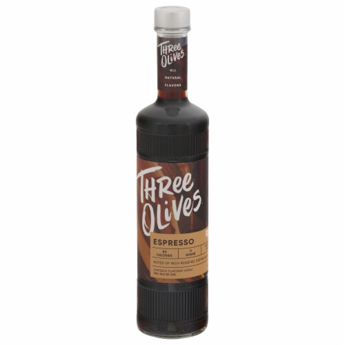 Three Olives® Espresso Vodka Perspective: front