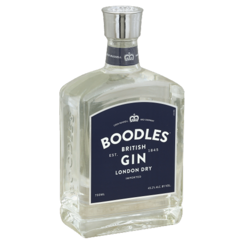 Boodles British Gin London Dry Perspective: front