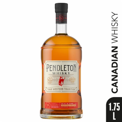 Pendleton Original Canadian Whiskey Perspective: front