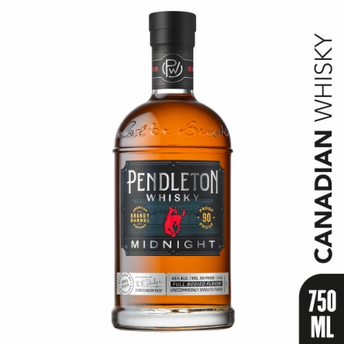 Pendleton Midnight Canadian Whisky Perspective: front