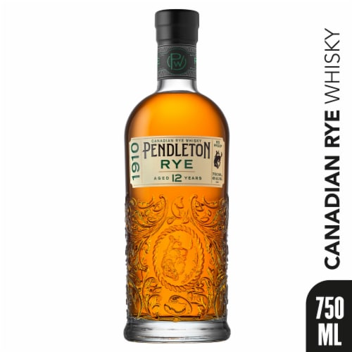 Pendleton 1910 Rye Canadian Whisky Perspective: front