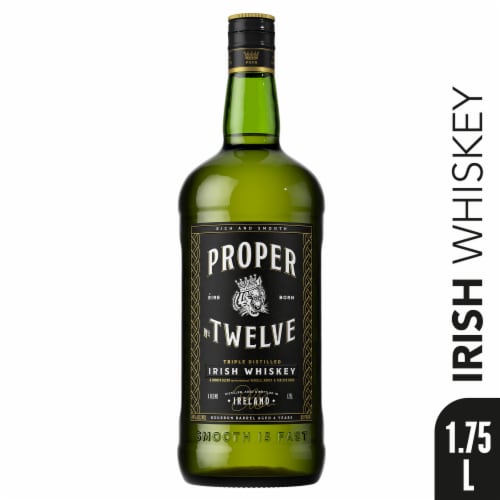 Proper No. Twelve Triple Distilled Irish Whiskey Perspective: front