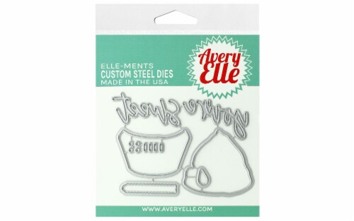 Avery Elle Die Elle-ments Layered Cupcake Perspective: front