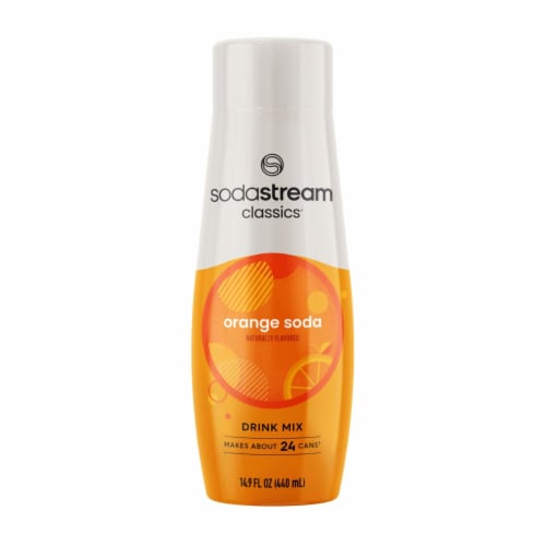 SodaStream Orange Zero Calorie Mix Perspective: front