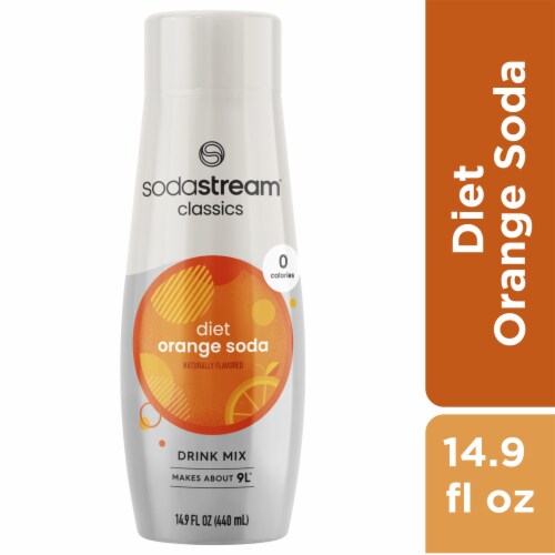 SodaStream® Diet Orange Drink Mix Perspective: front