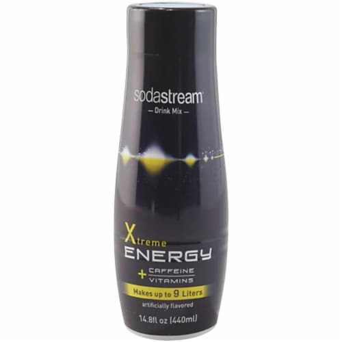 SodaStream® Xtreme Energy + Caffeine & Vitamins Sparkling Drink Mix Perspective: front