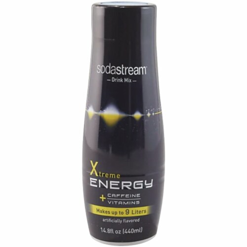 SodaStream® Xtreme Energy + Caffeine & Vitamins Sparkling Drink Mix Perspective: front
