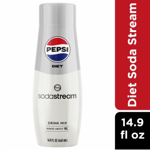 Diet Pepsi SodaStream Soda Mix Perspective: front
