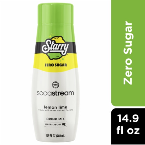 Starry Zero Sugar Lemon Lime Flavor Beverage Mix Perspective: front