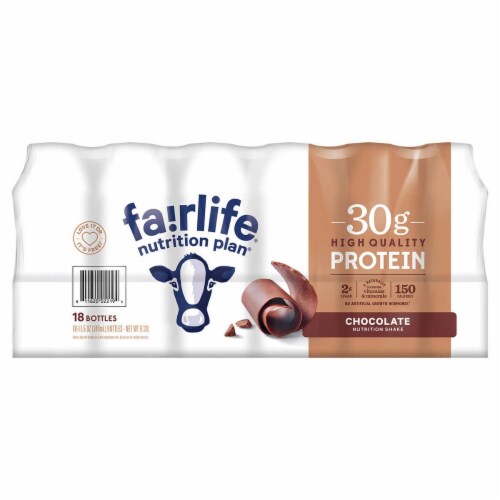 Fairlife Nutrition 30G Protein Shake, Chocolate, 11.5 Fluid Ounce (18