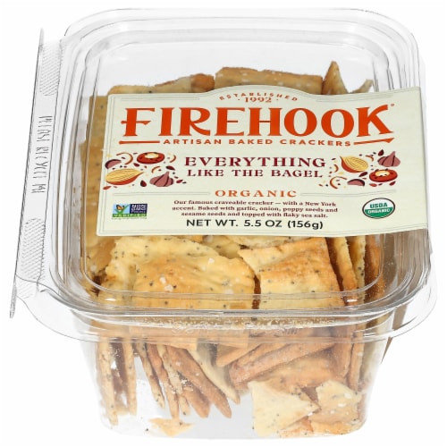 Firehook Everything Baked Crackers Perspective: front