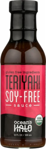 Ocean's Halo Soy-Free Teriyaki Sauce Perspective: front
