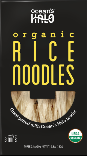 Ocean's Halo Organic Rice Noodles Perspective: front