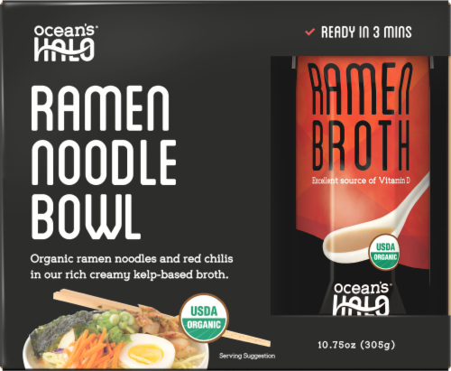 Ocean's Halo Ramen Tonkotsu-Style Bowl Perspective: front