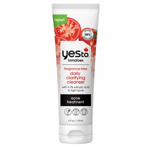 Yes To Tomatoes Clarifying Cleanser Perspective: front