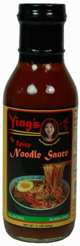 Ying's Spicy Noodle Sauce Perspective: front