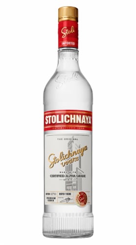 Stolichnaya Vodka Perspective: front