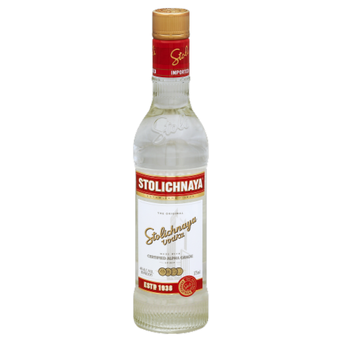 Stolichnaya Vodka Perspective: front