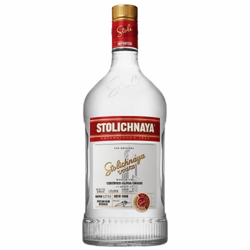 Stolichnaya Vodka Perspective: front