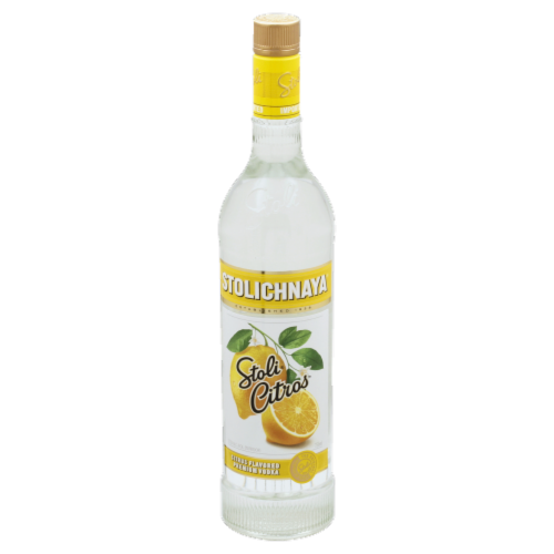 Stolichnaya Stoli Citros Perspective: front