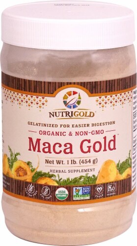 NutriGold  Maca Gold™ Powder Perspective: front