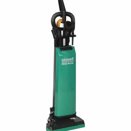 Bissell Commercial Upright Vacuum,95 cfm,14  CleaningPath  BGUPRO14T Perspective: front