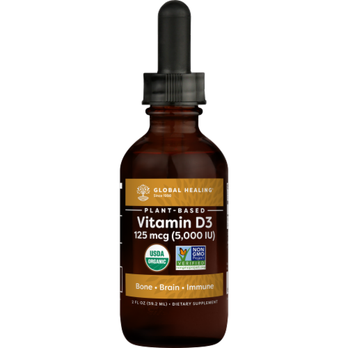 Global Healing Plant-Based Vitamin D3 Perspective: front