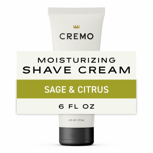 Cremo® Sage & Citrus Shave Cream Perspective: front