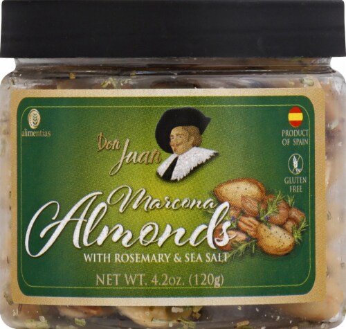 Don Juan Rosemary & Sea Salt Marcona Almonds Perspective: front