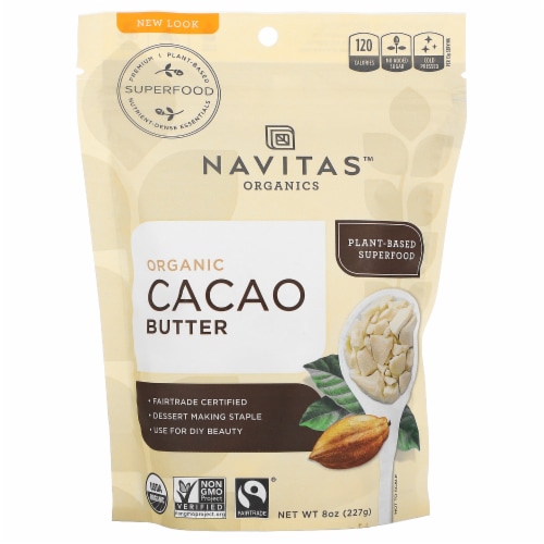 Navitas Organics™ Cacao Butter Perspective: front