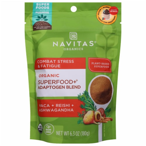 Navitas® Organics Superfood Adaptogen Blend Perspective: front