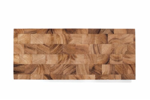 End Grain Cheese Board Perspective: front