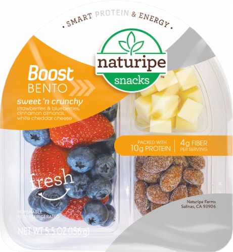 Naturipe™ Boost Bento Sweet 'n Crunchy Snack Box Perspective: front
