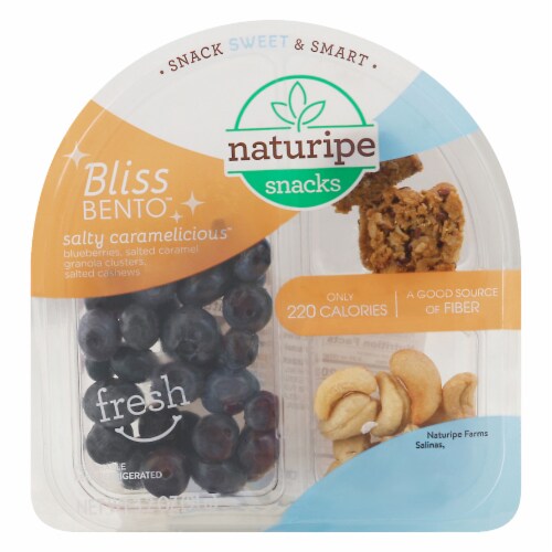 Naturipe Bliss Bento™ Salty Caramelicious™ Snack Pack Perspective: front