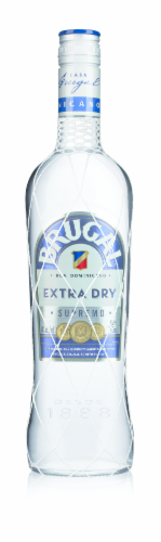 Brugal Especial Extra Dry White Rum Perspective: front