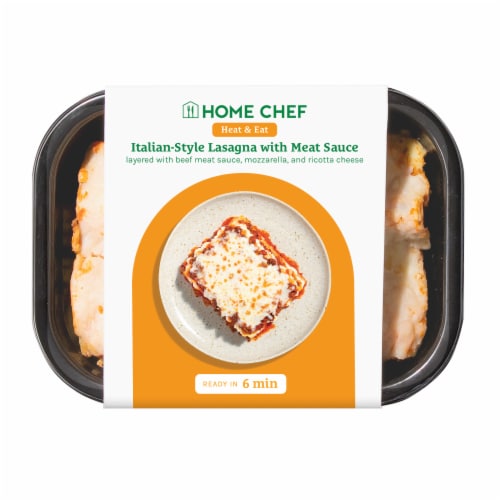 Home Chef Heat and Eat Italian Style Lasagna Perspective: front