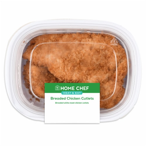 Home Chef Heat & Eat Breaded Chicken Breast Perspective: front
