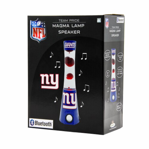 NFL New York Giants Team Pride Magma Lamp Speaker Perspective: front