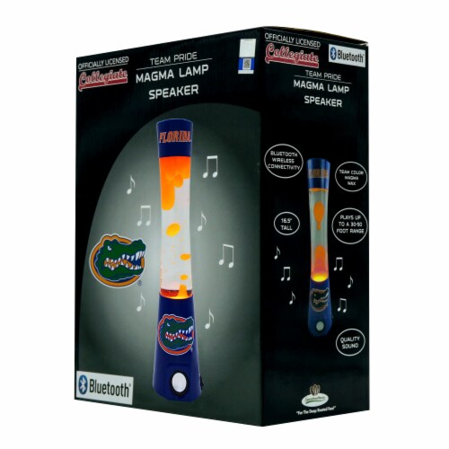 Florida Gators Team Pride Magma Lamp Speaker Perspective: front