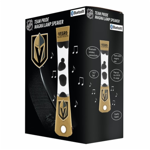 NHL Vegas Golden Knights Team Pride Magma Lamp Speaker Perspective: front